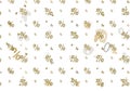 Repeating percentage symbols with subtle background design elements Royalty Free Stock Photo