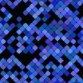 Repeating rounded square mosaic pattern background Royalty Free Stock Photo