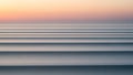 Abstract Horizon with Repeating Waves at Sunset (141 Royalty Free Stock Photo