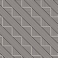 Repeating Slanted Stripes Modern Texture. Simple Regular Background. Geometric Seamless Pattern.