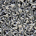 Repeating smelted metal background Royalty Free Stock Photo