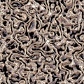 Repeating smelted metal background Royalty Free Stock Photo