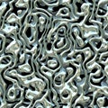 Repeating smelted metal background Royalty Free Stock Photo