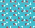A repeating, tiling, seamless Christmas tree background