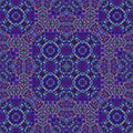 Repeating violet ornamental background