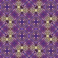 Repeating violet ornamental background