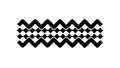 Repeating Zigzag Line Pattern Vector Design for Graphic Applications, vector design Generative AI Royalty Free Stock Photo