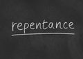 Repentance Royalty Free Stock Photo