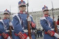 Repetition for Romanian National Day Parade Royalty Free Stock Photo