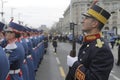 Repetition for Romanian National Day Parade Royalty Free Stock Photo