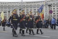 Repetition for Romanian National Day Parade Royalty Free Stock Photo