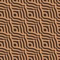 Repetitive Classic Vector Circular Decor Pattern. Repeat Elegant Graphic Plexus Lattice Texture. Dark Creative Curved Background