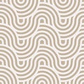 Repetitive Elegant Graphic Continuous Print Pattern. Continuous Creative Vector Curly Design Texture. Seamless Tileable Plexus