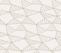 Repetitive Fashion Vector Triangular Plexus Pattern. Seamless Geometric Graphic, Continuous Decor Texture. Continuous Tileable