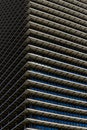 Repetitive horizontal louvers Royalty Free Stock Photo