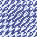 Continuous Classic Vector Continuous Repetition Pattern. Repeat Monochrome Graphic Optical Texture Texture. Seamless Fashion