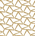 Repetitive Linear Vector Poly Print Texture. Repeat Decorative Graphic, Technology Decor Pattern. Seamless Black Web, Lattice