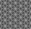 Repetitive Minimal Vector Optical Decor Texture. Seamless Ramadan Graphic Symmetrical Array Pattern. Continuous Vintage