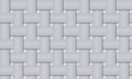 repetitive monochrome braiding pattern