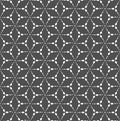 Repetitive Monochrome Vector Honeycomb, Art Texture. Repeat Classic Graphic Rhombus Texture Pattern. Continuous Decorative