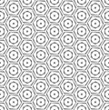 Repetitive White Vector Continuous, Backdrop Texture. Continuous Ornament Graphic Honeycomb Shapes Pattern. Repeat Asian Web,