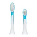 Replacement brush heads for electric ultrasonic toothbrush