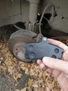 replacing brake pads on a car