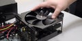 Replacing a failing power supply fan dynamic lightning ci one generative AI