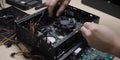 Replacing a failing power supply fan dynamic lightning ci three generative AI