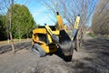 Replanting a tree Royalty Free Stock Photo