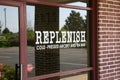 Replenish Tea and Juice Bar Bartlett, TN Royalty Free Stock Photo