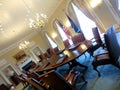 Replica of a conference room of the White House