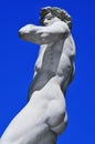 Replica of the David by Michelangelo in Florence, Italy Royalty Free Stock Photo