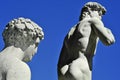 Replica of the David by Michelangelo in Florence, Italy Royalty Free Stock Photo