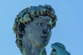 Replica David Statue Michelangelo Square Overlook Florence Tuscany Italy Royalty Free Stock Photo