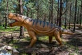 Replica of the dinosaur in Dino Park, Portugal, in real size