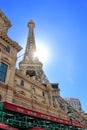 Replica of the Eiffel Tower, Paris hotel and casino, Las Vegas, Royalty Free Stock Photo