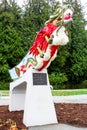 Replica of the Empress of Japan figurehead in Vancouver's Stanley Park