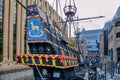 The Golden Hind Galleon Ship in London