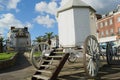 Replica of George III's bathing machine