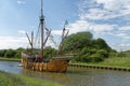 Replica of  John Cabot`s ship Matthew Royalty Free Stock Photo
