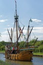 Replica of  John Cabot`s ship Matthew Royalty Free Stock Photo