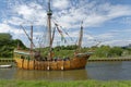 Replica of  John Cabot`s ship Matthew Royalty Free Stock Photo