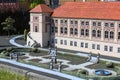 Replica of Lancut Castle Poland, Miniature Park. Inwald, Poland