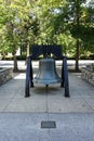 A Replica of the Liberty Bell in Downton Raleigh, NC