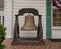 Replica of the Liberty Bell in front of the Continental D.A.R. House in Fair Park, Dallas