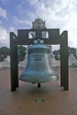 Replica of Liberty Bell at Union Station, Washington, DC Royalty Free Stock Photo
