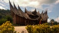 The royal palace of Pagaruyung, Minangkabau