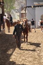 Replica of an old American western town.