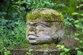 Replica of Olmec Sculpture Royalty Free Stock Photo